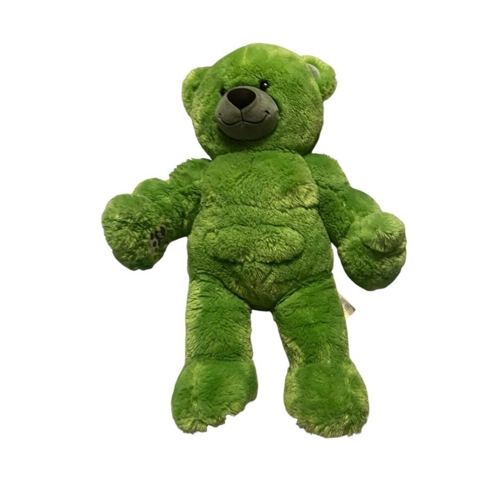 Build A Bear Green Marvel Avengers Incredible Hulk Plush Stuffed Animal 17”